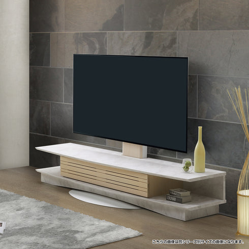 ヴァイス TVボード105+スウィングテレビスタンドロータイプセット(W1050×D548×H998-1158)